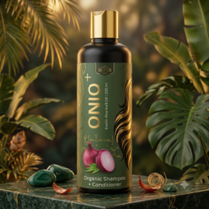 ONIO+ Onion Hair Shampoo – Reduces Hair Fall, Cleanses Scalp & Promotes Healthy Hair